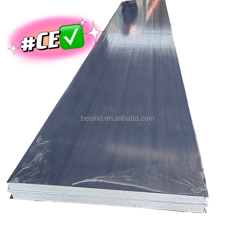 Fireproof Waterproof PU Pir Sandwich Wall and Roof 50mm Pu Sandwich Panels For Wall Finishing