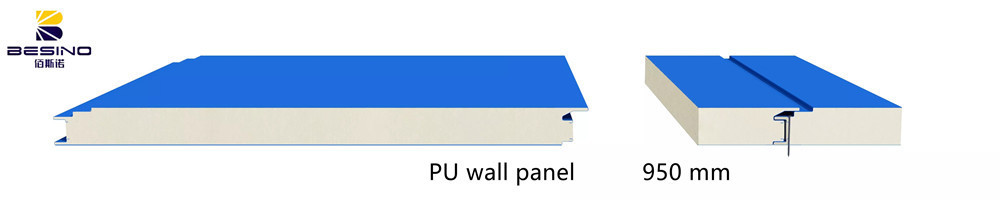 Decorative metal siding panel pu Sandwich panels powerful thermal insulation exterior roofing panel