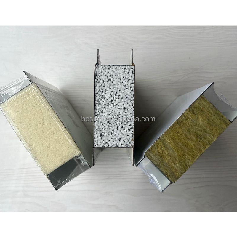 Fireproof PU Insulation Panels Sample 100mm PU Insulated Roofing Material PU Thermal Insulation Foam Rigid