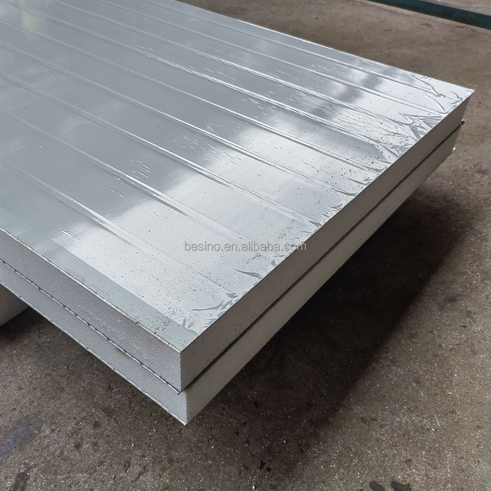 Fireproof Eps Roof Panel Black Roof Eps Sandwich Panels Building Construction Roof Panels Insulated Eps Sandwich