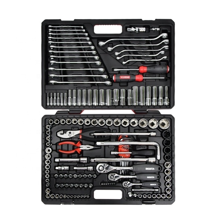 Promotional Toolbox Repairing Auto Car Repair Kit 150pcs Kit Car Tool Set