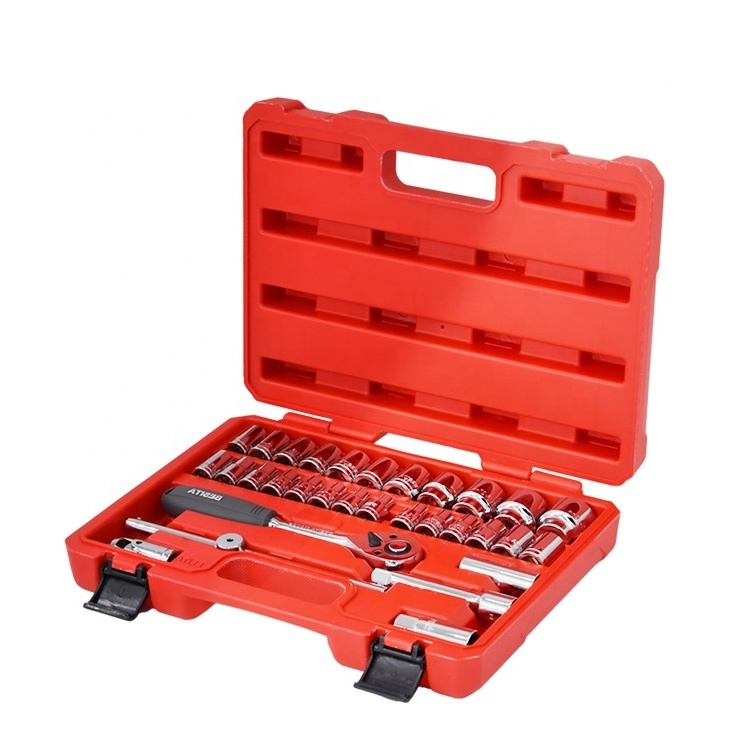 32 pcs Wrench Hand Tool Set Mechanical Auto Repair Socket Wrench Tools