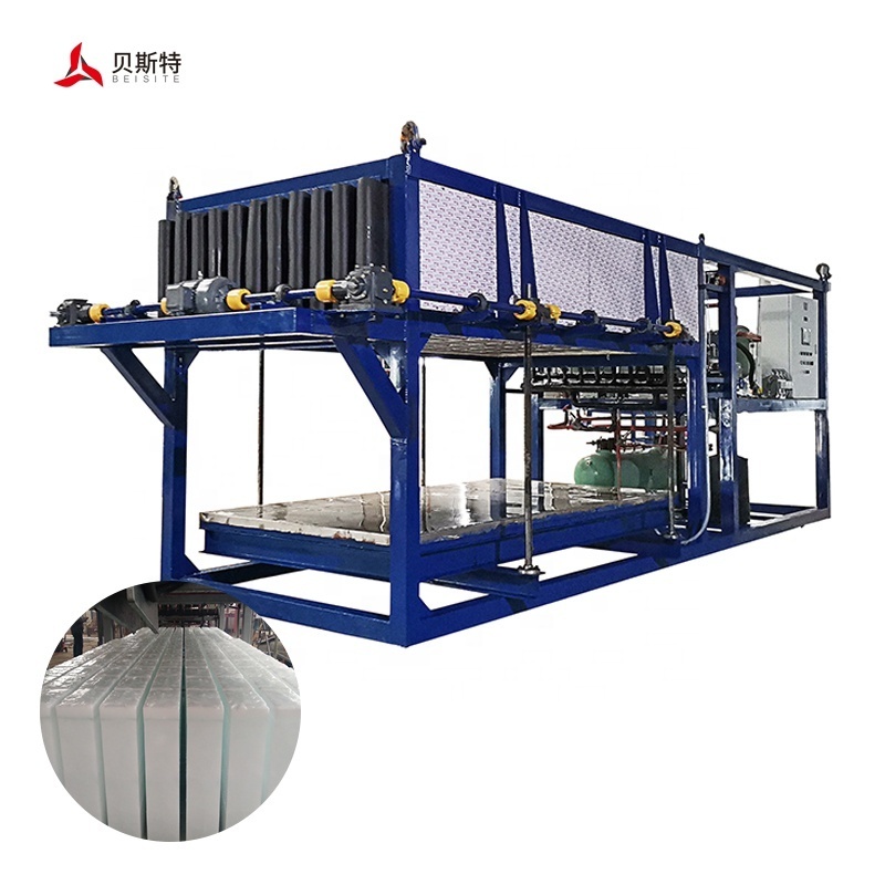 Automatic 5ton/24 Hours Industrial Ice block Making Machine Automatically Add Water cube ice maker machine crystal