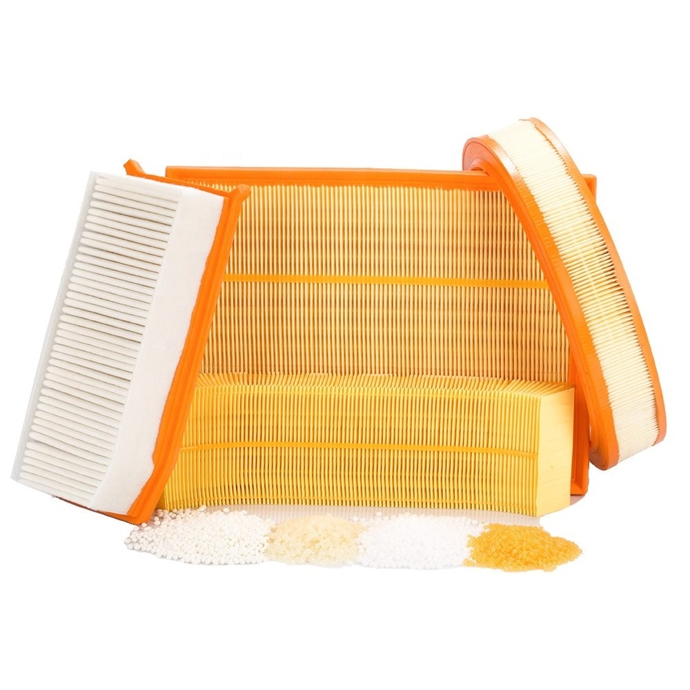 High Quality hot melt adhesive for filter pleating of hepa & pollen filters excellent adhesion glue color white OEM item F 4450