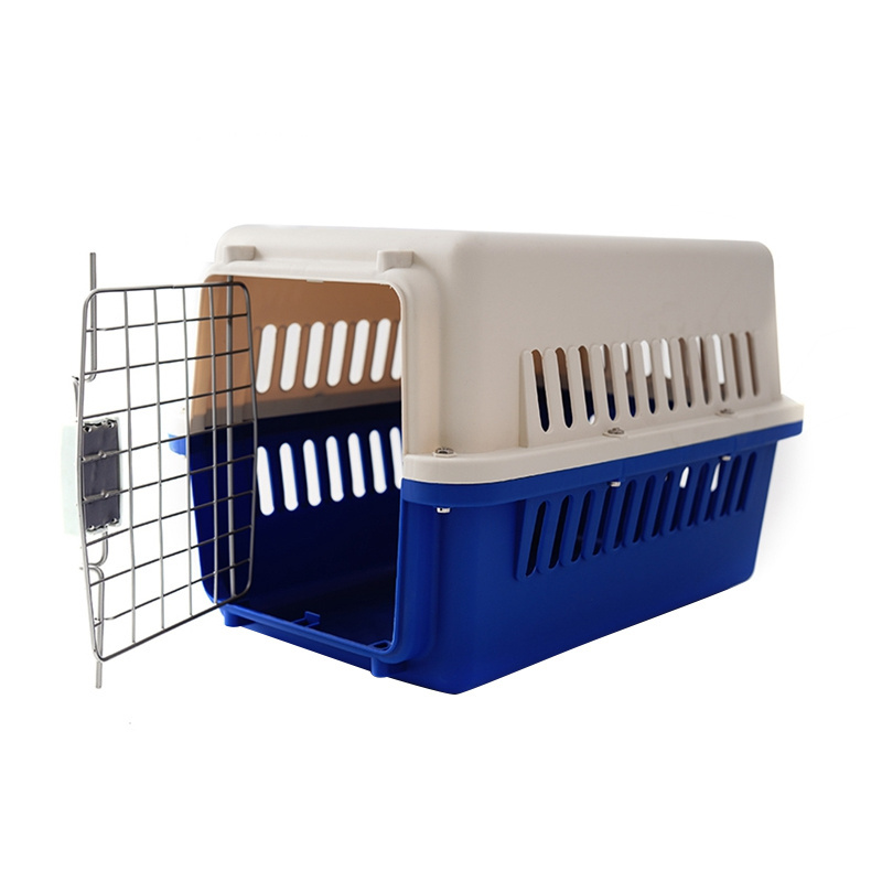 Outdoor Airline Approved Pet Travel Carrying Plane IATA Carrier Large Cat Cages Plastic Dog Kennel Ideal For Extra-Small Dogs