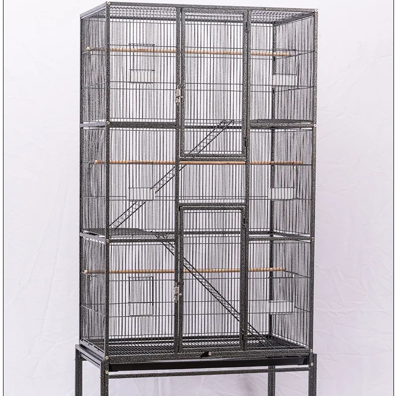 BS BC001 cages of birds bird cages cover clear stainless steel bird breeding cage