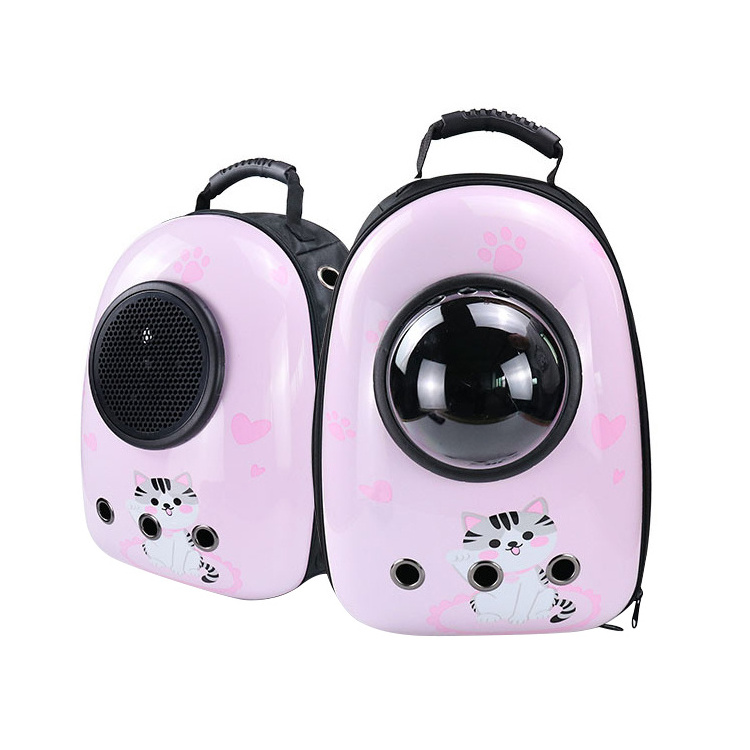 pet travel bag dogs cats carrier backpack pet carrier Travel Space Capsule Cage Pet Transport Bag Carrying for Cats