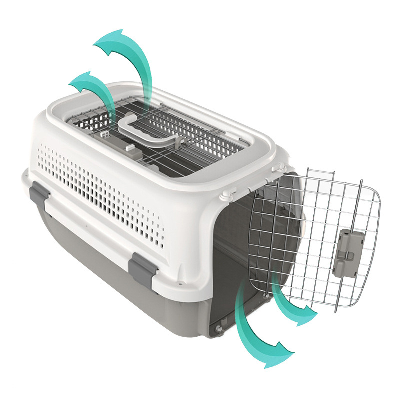 IATA Airline Approved Pet Crates Container Dog Carrier Cage Travel Airport Dog Cat Consignment Cages and Crates