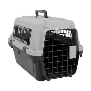 Airline Approve Pet Crates Container Dog Travel Crate Plastic Durable Dog Cat Consignment Transporter Cage Small Big