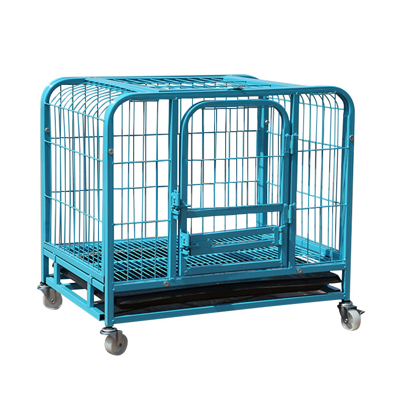 New Style Heavy Duty Pet Cages High Strength Metal Carriers Free Dog Cages and Crates Large Dog Cage With Wheels