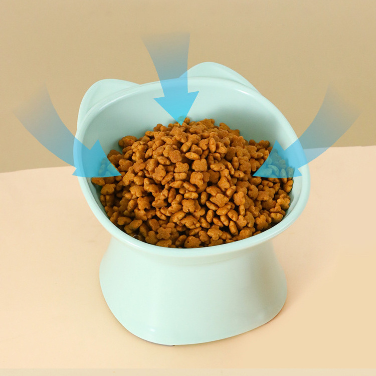 bowl pet feeder bowl stand for dogs and cats portable pets food and water feeder pet bowls