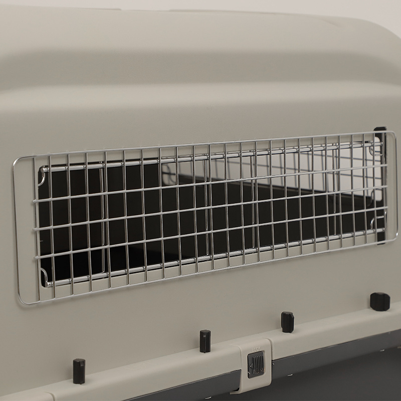 Abs+pp Iata Airline Approved Pet Dog Car Kennel Shipping Animal Travel Transport Cage Crates Carry Car Carrier Airbox Box Crates