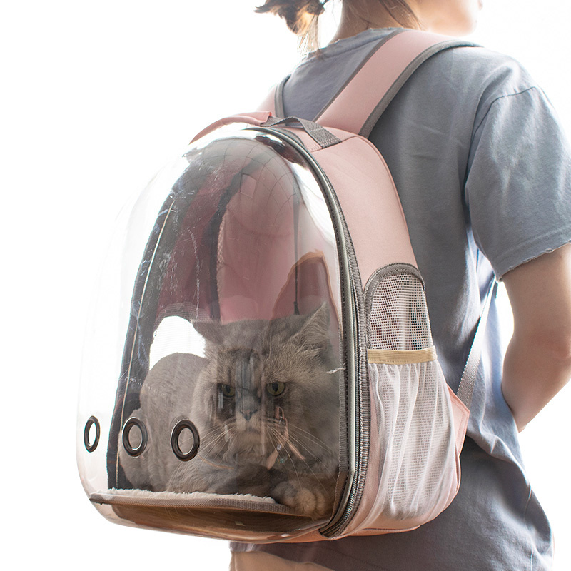 Expandable Transparent Bubble Space Capsule Pet Cat Carrying Carrier shoulder bag pet carrier bag for cat dog