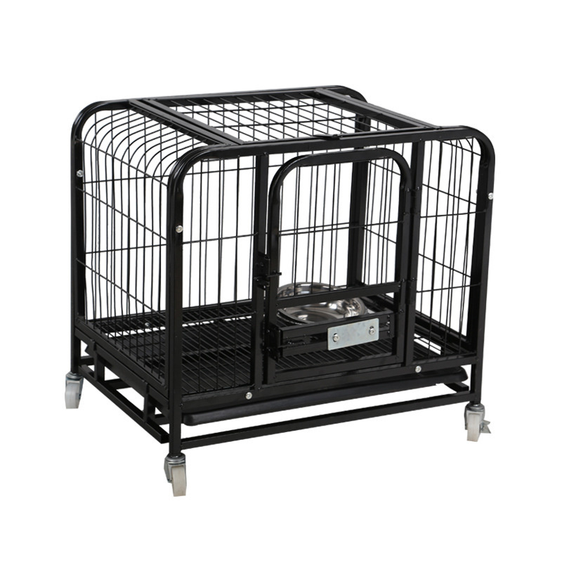 New Style Heavy Duty Pet Cages High Strength Metal Carriers Free Dog Cages and Crates Large Dog Cage With Wheels