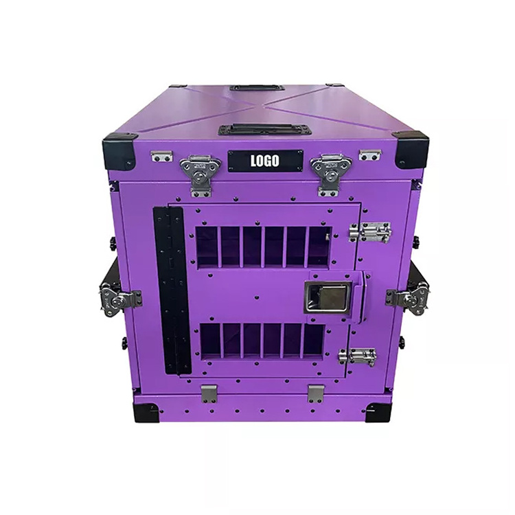 Durable Big Outdoor Pet Cage Foldable Dog Kennel Custom Dog Crates with Wheels