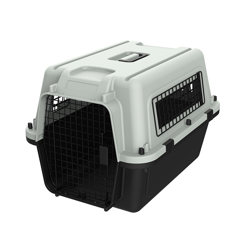 IATA Airline Approved Plastic Pet Carrier Dog Crate For Travelling