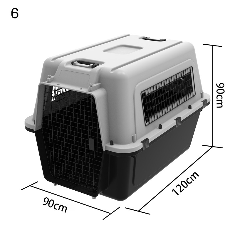 120*90*90cm Large Size Collapsible Dog Crate High Quality Inflatable Dog Crate With Wheels