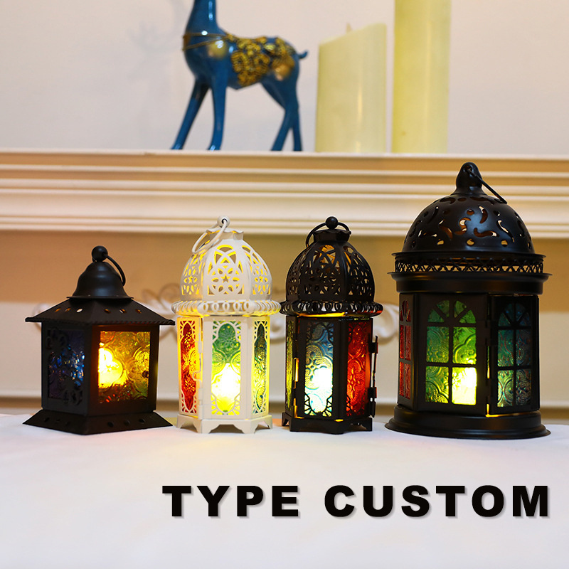 Hanging ramadan lanterna candela wedding candle lantern large decorative wholesale moroccan lanterns