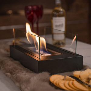 Tabletop decorative ethanols fireplaces bio ethanole ecological fireplace stainless steel portable pit indoor fire pits