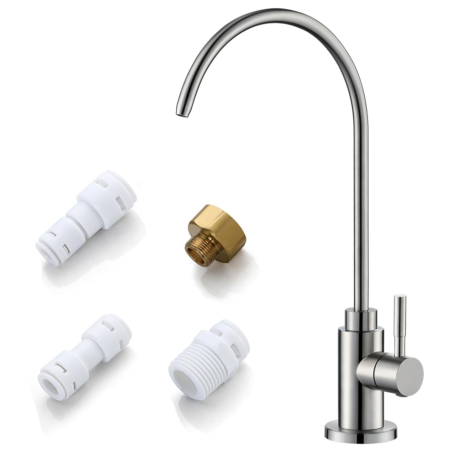 304 Stainless Steel Healthy Water Purifier Faucet Pure Water Drinking Water Kitchen Faucet For RV Kitchen Sink