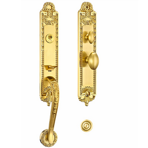 Union mortise gold door handle locks,outdoor lock