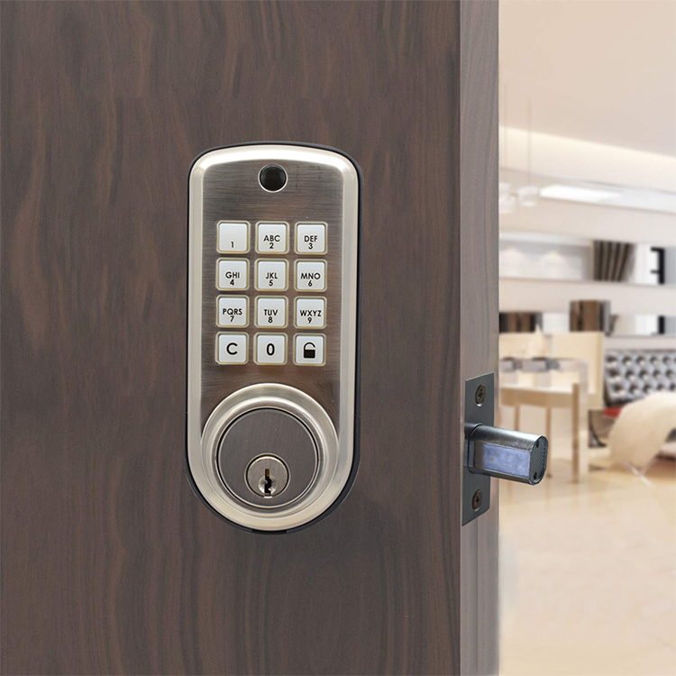 Digital Deadbolts Password Door Lock Handles Keyless Combination Lock Set Smart Lock Outdoor