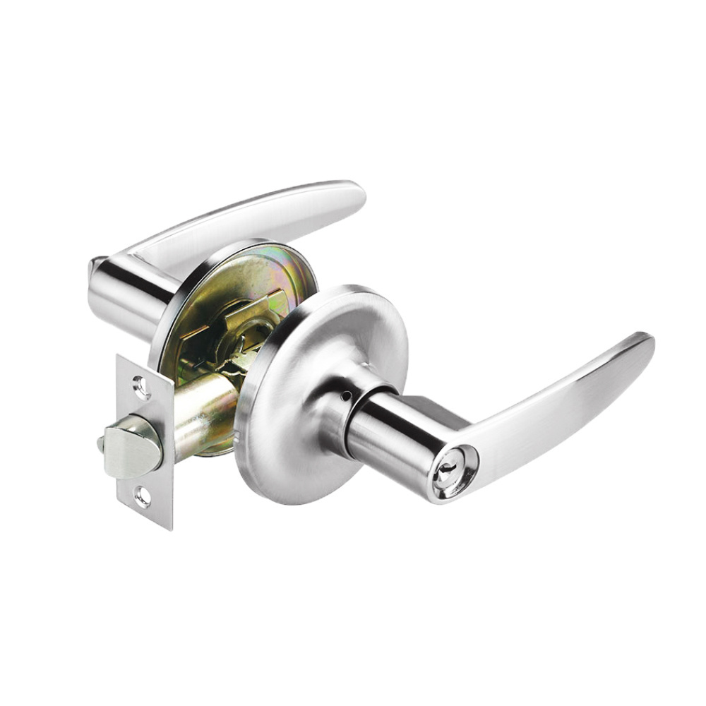 Good Hot sale Security Good Quality Bedroom Wood Door Handle Lock For Wood Door