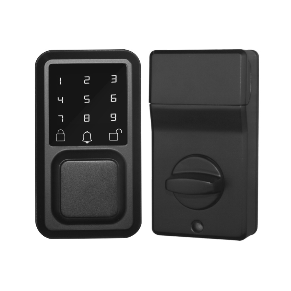 2022 NEW ARRIVAL Smart Deadbolt Door Lock Touch Pad Key Digital Deadbolt Smart Tuya Door Lock