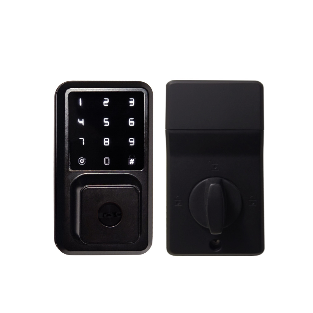 2022 NEW ARRIVAL Smart Deadbolt Door Lock Touch Pad Key Digital Deadbolt Smart Tuya Door Lock