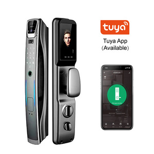 High Quality Password Key TTlock APP Remote Fingerprint Digital level wireless smart door lock