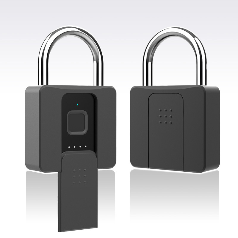 Biometric Hot Sale Finger print Luggage Box Lockers Smart Master Door Lock Padlock Waterproof IP65