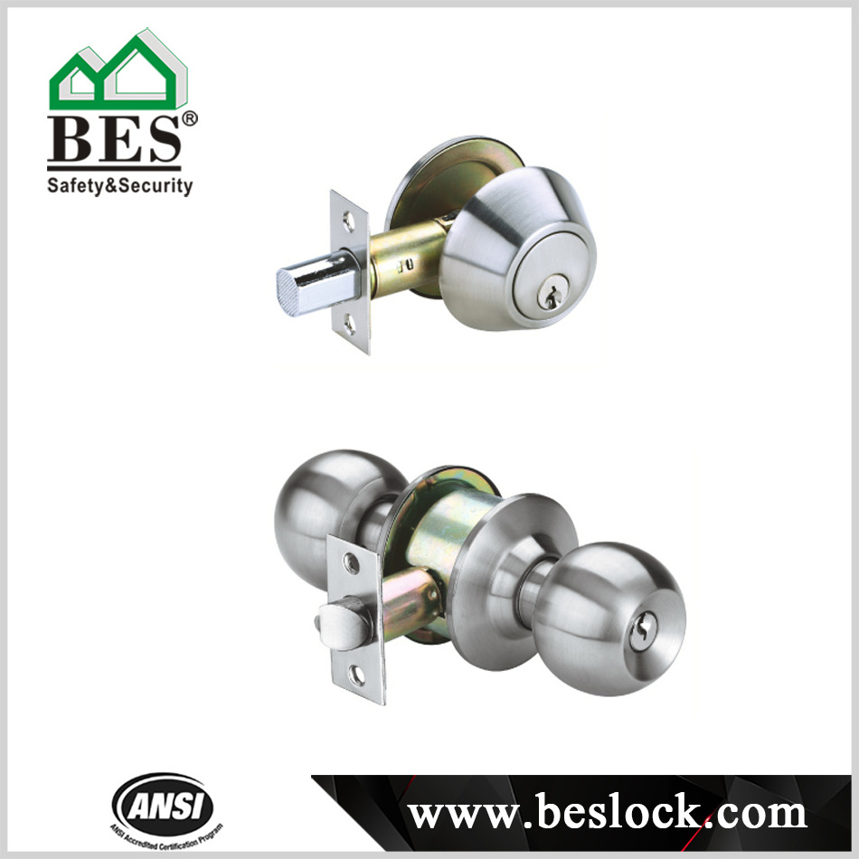 BES Lock Hardware Deadbolt Combo Door Locks,Lockset Combo Packs Locks