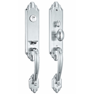 Security Main Gate Handle Door Lock,gate Locks Door Stainless Steel Mortice Gate Lock Set Home/hotel Grip Handle 35mm to 45mm