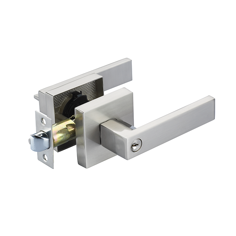 American New Design Premium Contemporary Square Door Handle Lever Lock