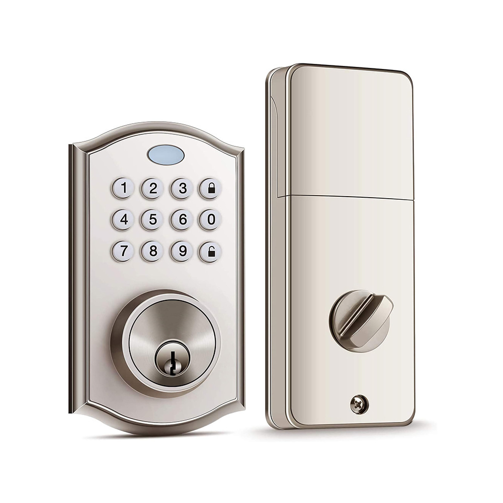 Security Keypad Digital Lock Password Keyless Electronic Deadbolt Lock