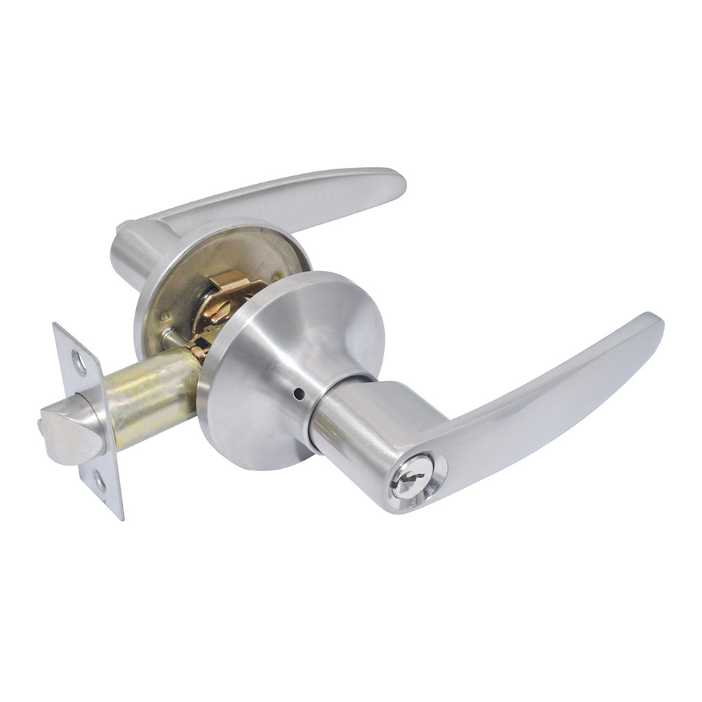 Stainless Steel Entry Privacy Passage Hotel Round Deadbolt Ball Door Lock Brass Lever Master Key Knob Lock