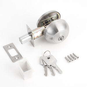 2020 Stainless Steel High Security Entry Round Knob Deadbolt Door Lock