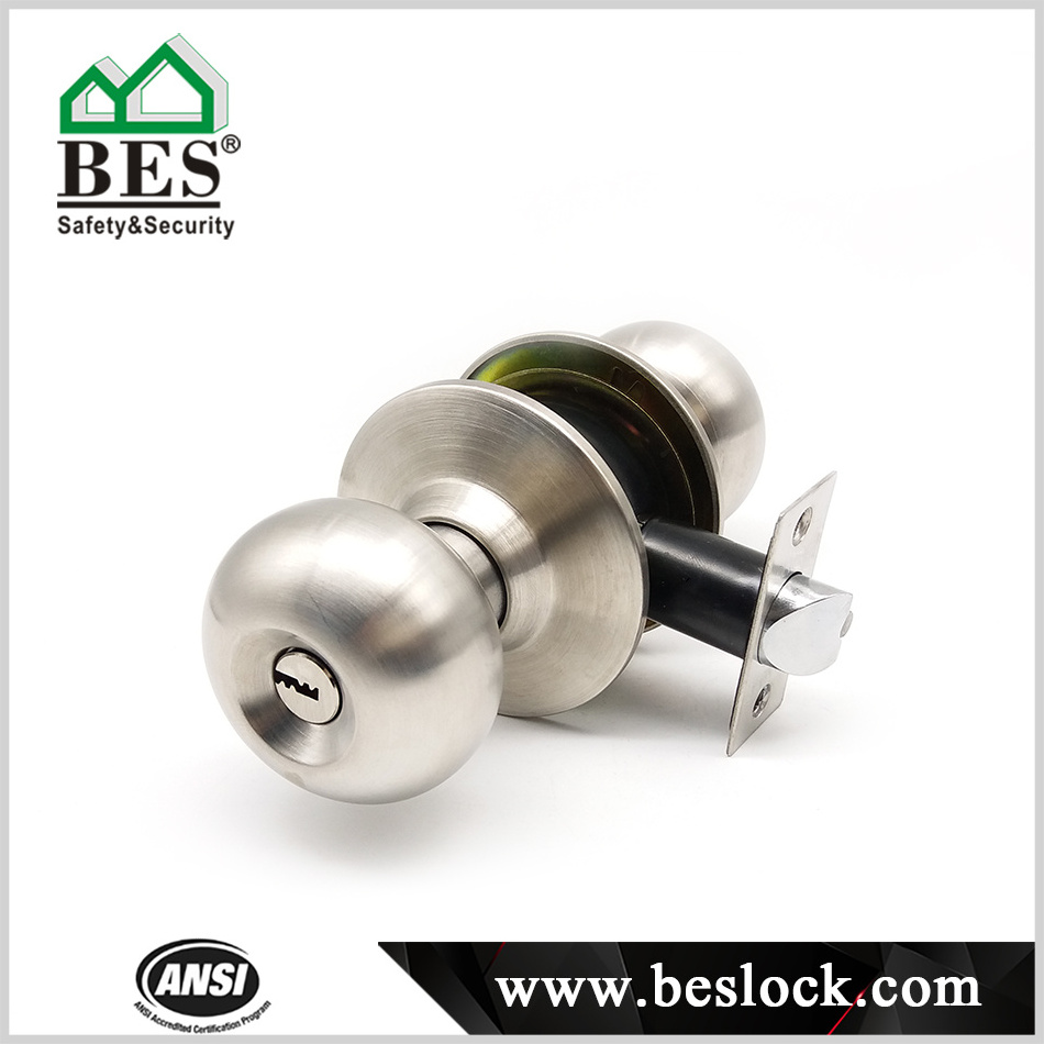 OEM Cylindrical Knob Door Lock 5791 Brass Cylinder Grade 3 Door Locks