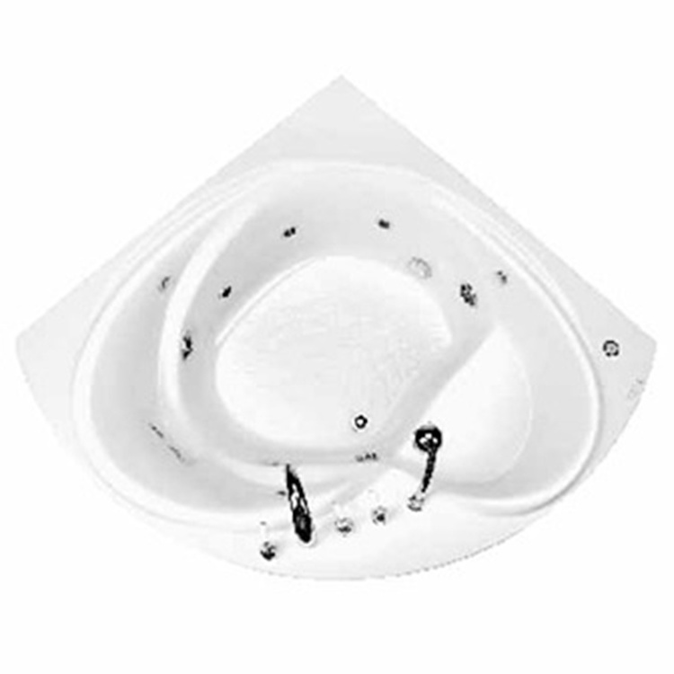 1600mm Corner ABS heart shaped cheap fiber glass indoor whirlpool hot bath tubs bathtubs with cheap prices