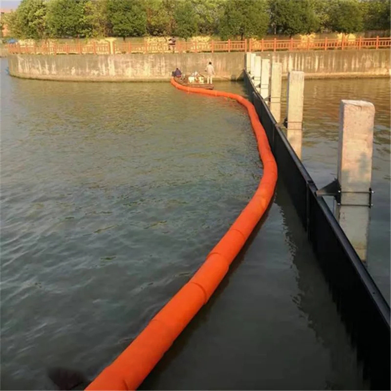 200*1000MM LLDPE Marine Floating Barrier Plastic Float Barrier Buoy Polythene Cylinder Floater