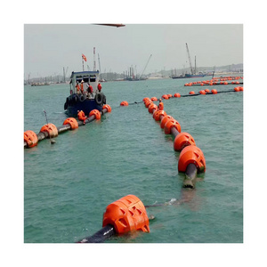 800*1100MM LLDPE Cylindrical Floats For Dredging Polyethylene Marine Cable Floater