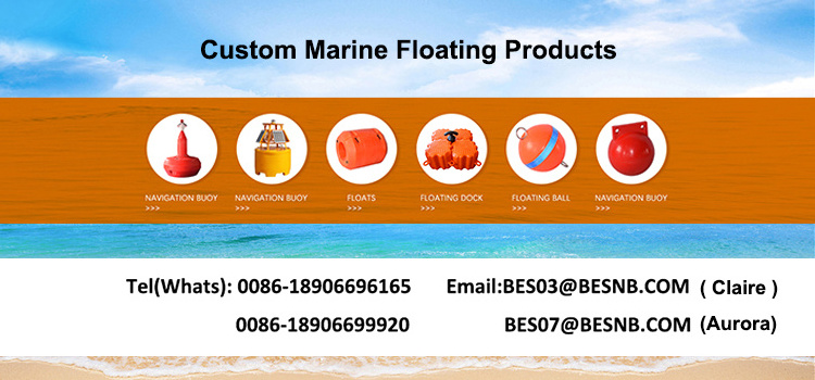 200*1000MM Plastic Float Barrier Buoy Marine Floating Barrier Cylindrical River Containment