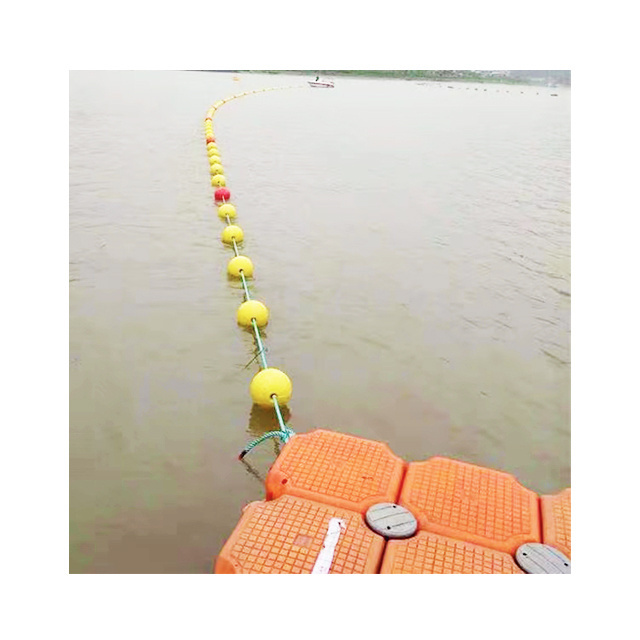 Diameter 400MM Polyethylene Buoy Suitable for Marine Waterways Foam Filled Plastic Float Ball