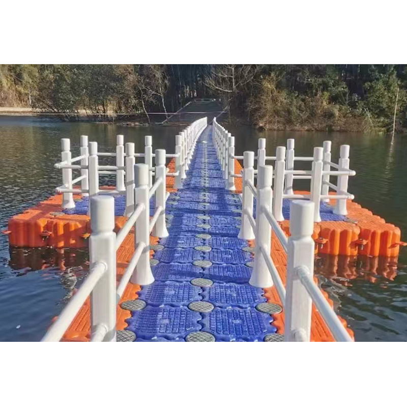 Modular Boat Dock Pontoon Bridge Jetski Floating Platform Drive-on Dock