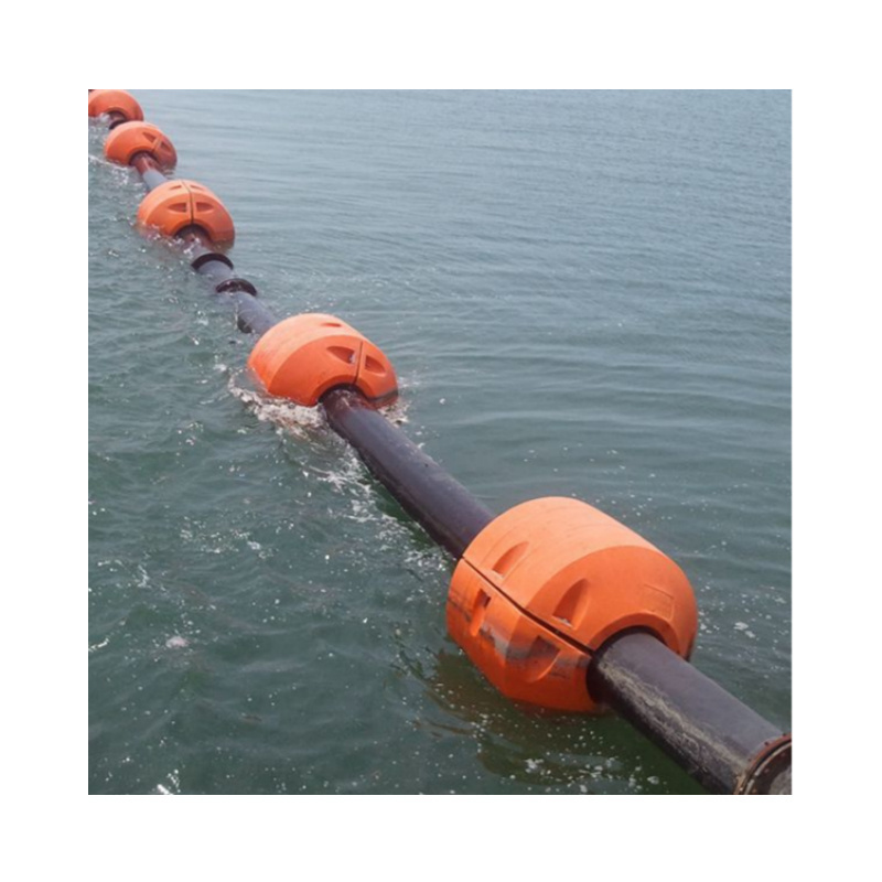 800*1100MM LLDPE Cylindrical Floats For Dredging Polyethylene Marine Cable Floater