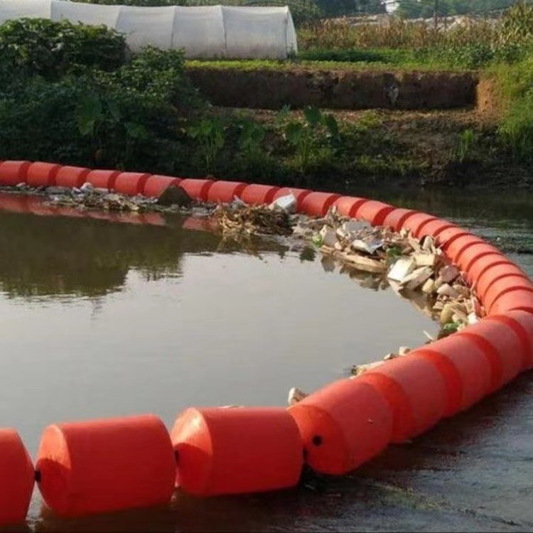 200*1000MM LLDPE Marine Floating Barrier Plastic Float Barrier Buoy Polythene Cylinder Floater