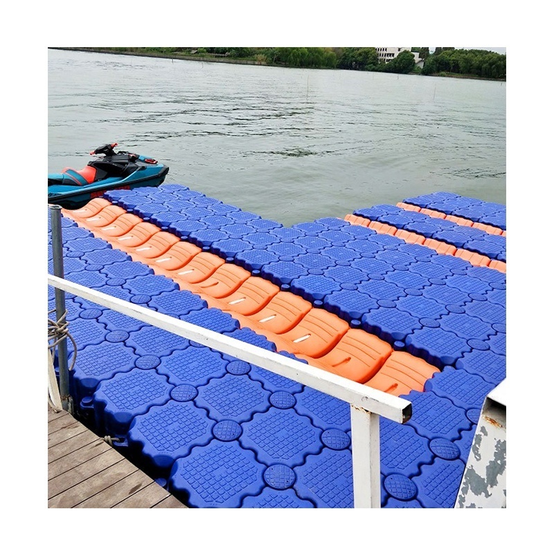 Plastic Floating Pontoon Bridge Modular Floating Dock Manufacturer Floating Jetty Jetski Dock