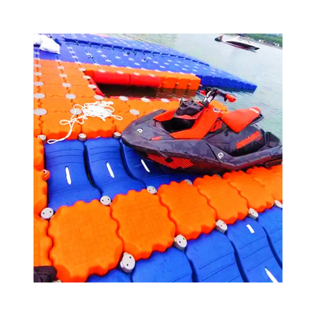 Durable HDPE 50*50*40cm Marine Floating Dock U-shaped Floating Block for Boat Yacht Jetski