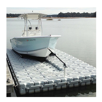 High Quality marine modular cubes pontoon jet ski plastic floating dock platform pontoon bridge on walkway