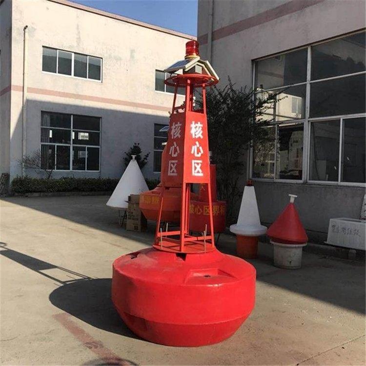 Marine plastic warning buoy steel floating beacons mooring buoy navigation buoy